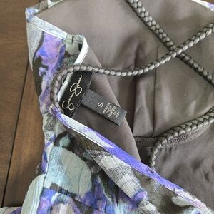 Jessica Simpson Blue and Purple Maxi Dress